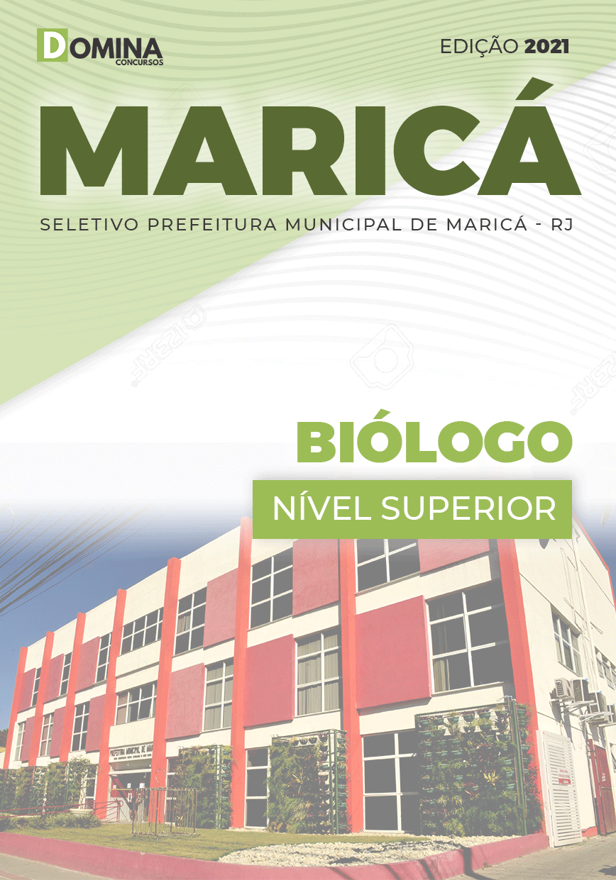 Apostila Processo Seletivo Pref Maricá RJ 2021 Biólogo