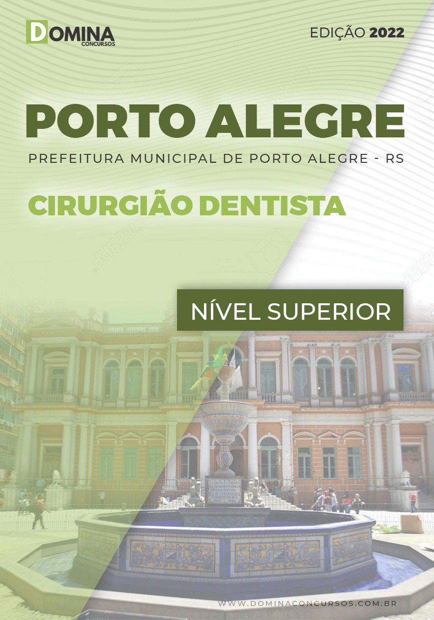 Apostila Pref Porto Alegre RS 2022 Cirurgião Dentista