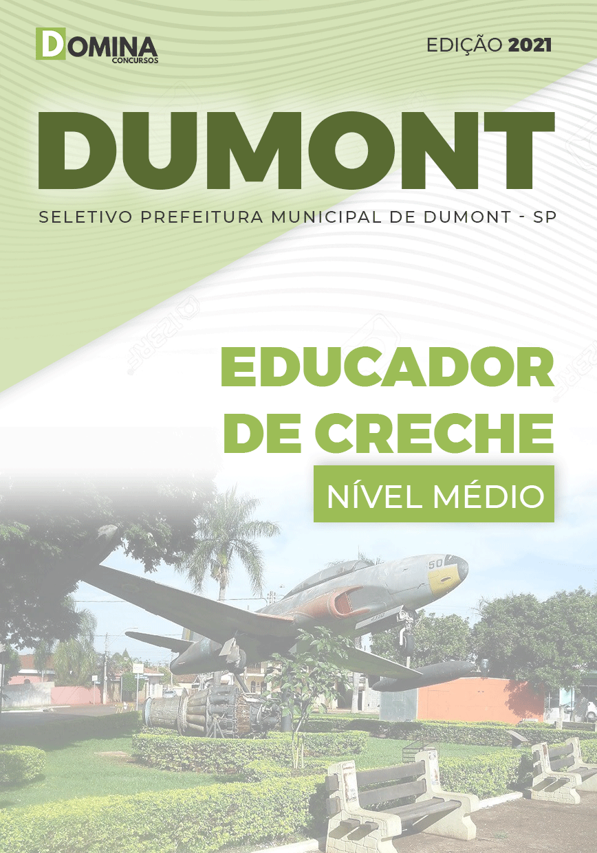 Apostila Seletivo Pref Dumont SP 2021 Educador de Creche