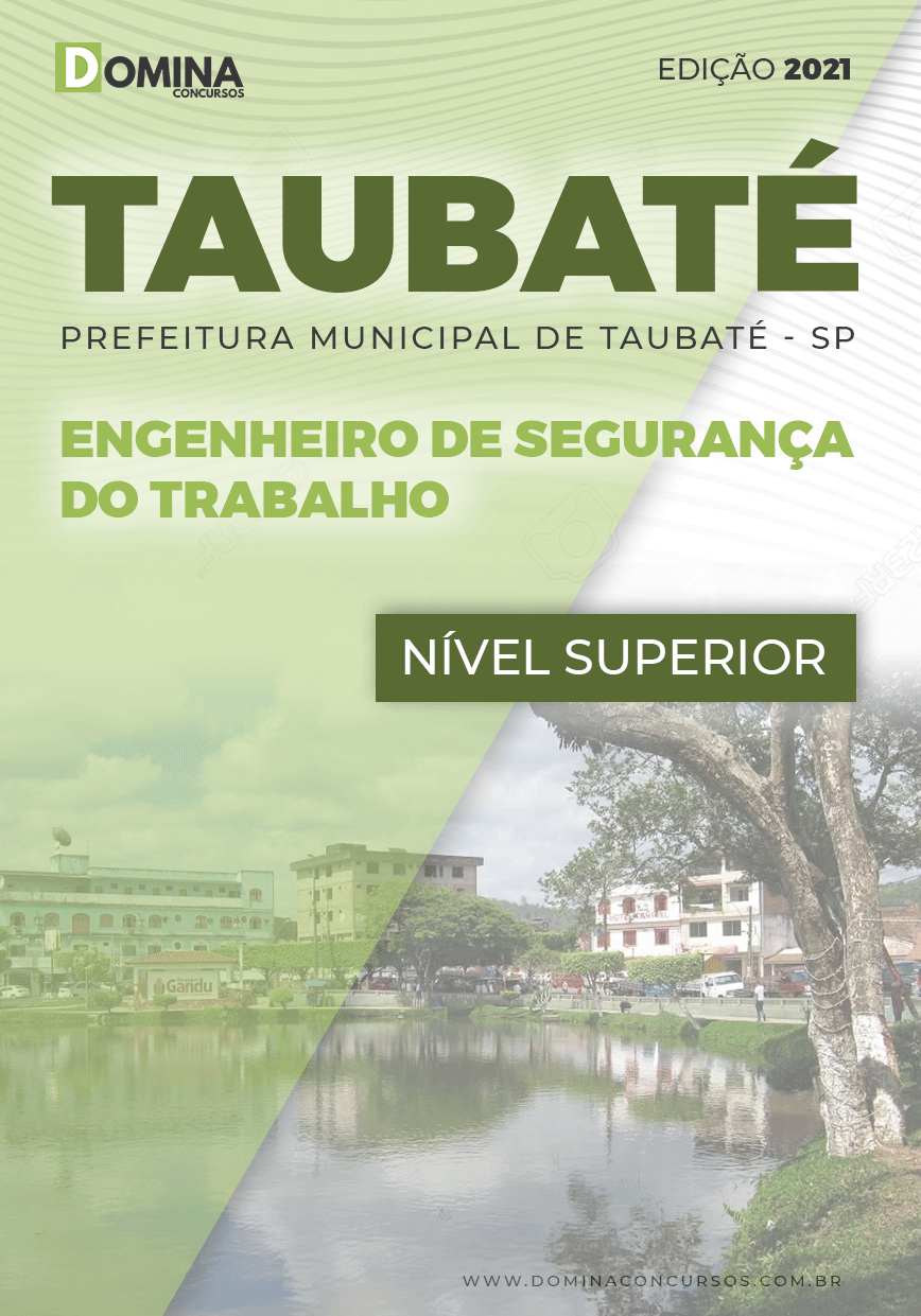 Apostila Taubaté SP 2022 Engenheiro de Segurança do Trabalho