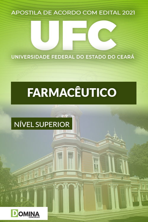 Apostila Digital Concurso UFC 2022 Farmacêutico