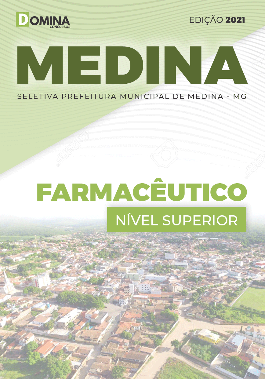 Apostila Seletivo Pref Medina MG 2021 Farmacêutico
