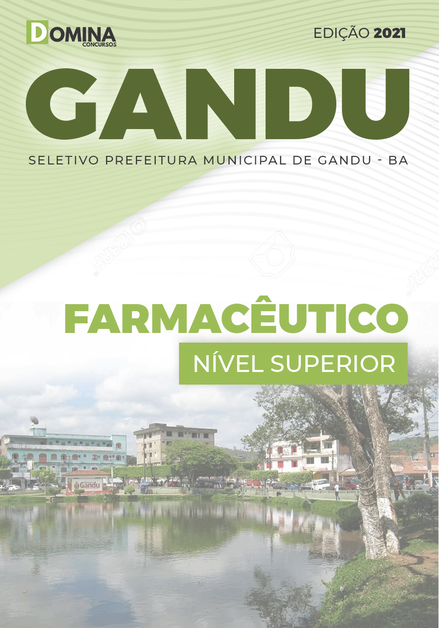 Apostila Seletivo Prefeitura Gandu BA 2021 Farmacêutico