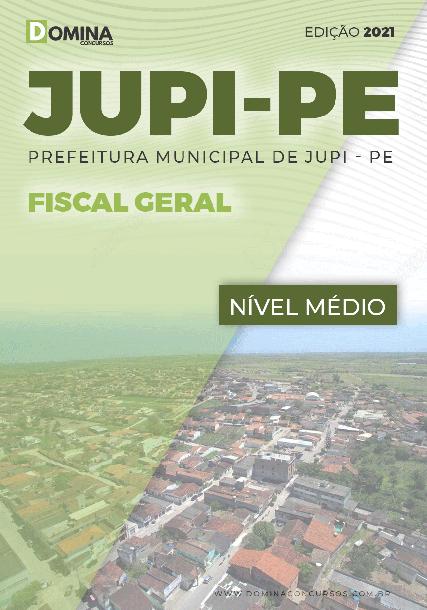 Apostila Concurso Prefeitura Jupi PE 2021 Fiscal Geral