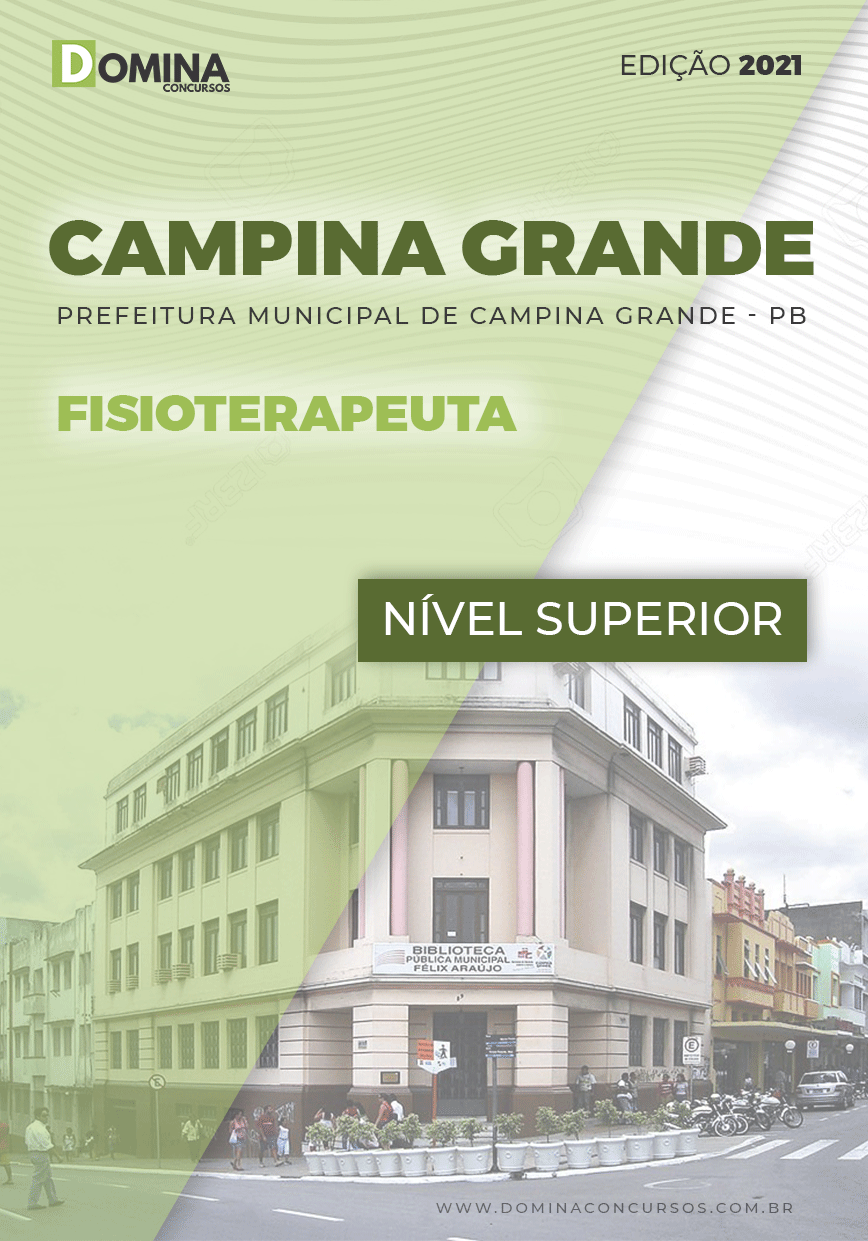 Apostila Pref Campina Grande PB 2021 Fisioterapeuta