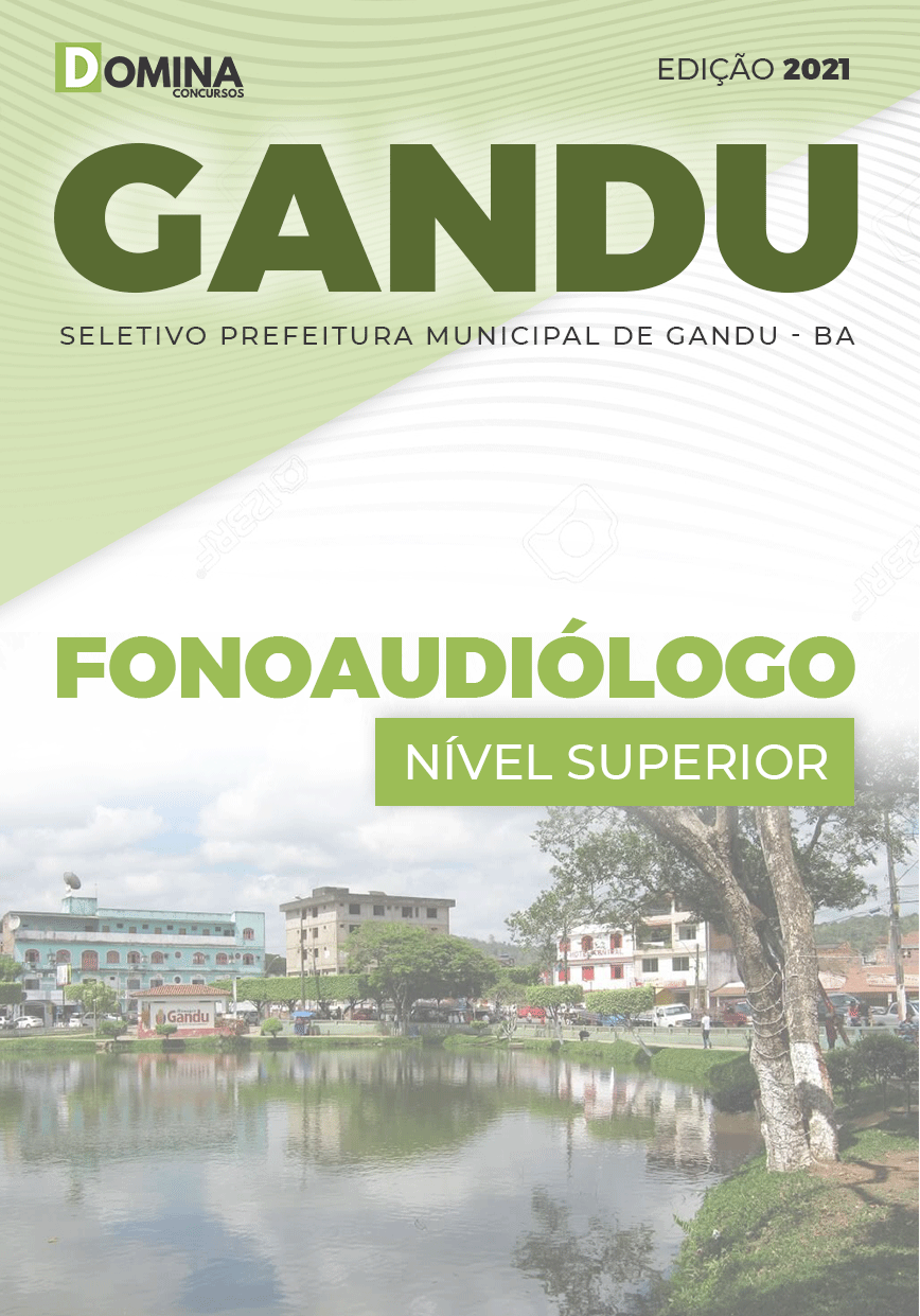 Apostila Seletivo Prefeitura Gandu BA 2021 Fonoaudiólogo