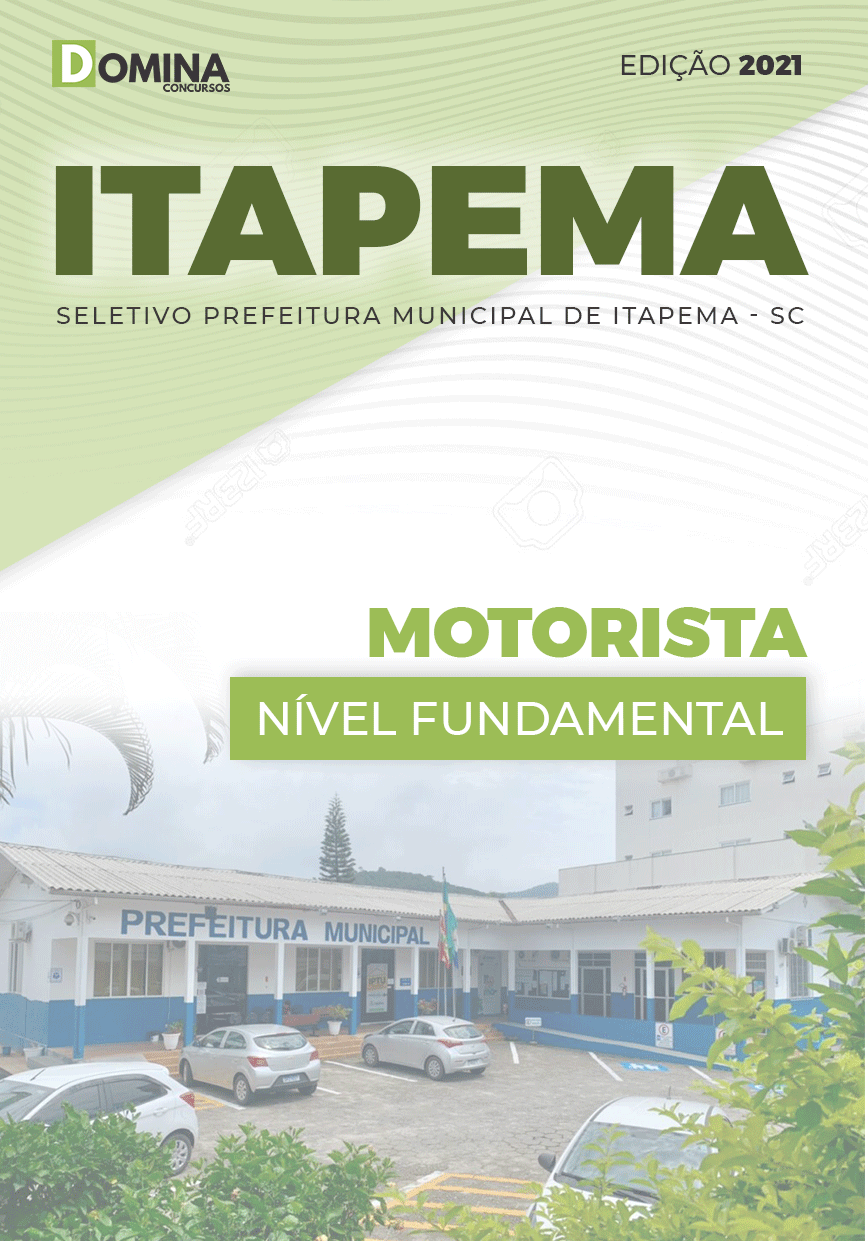 Apostila Processo Seletivo Itapema SC 2021 Motorista