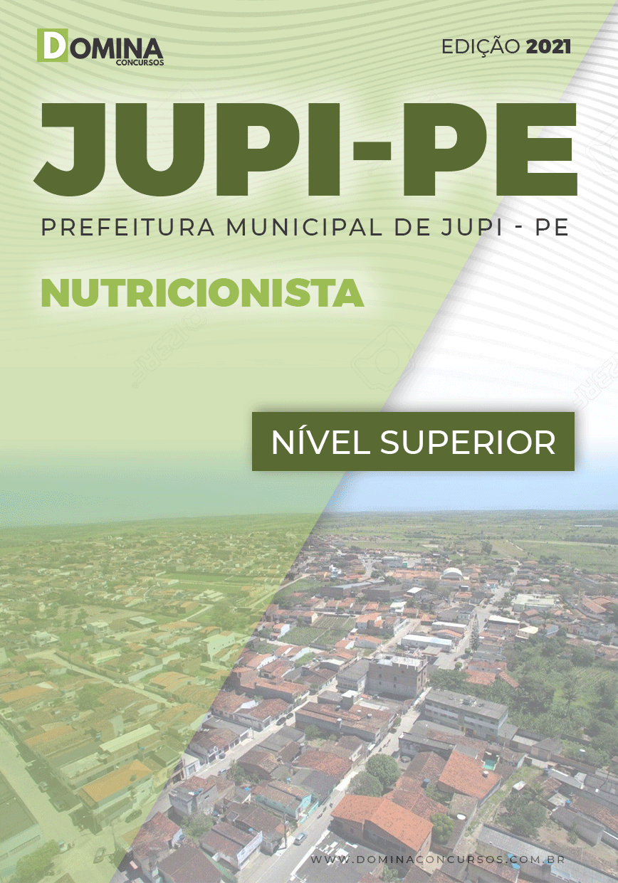 Apostila Concurso Prefeitura Jupi PE 2021 Nutricionista