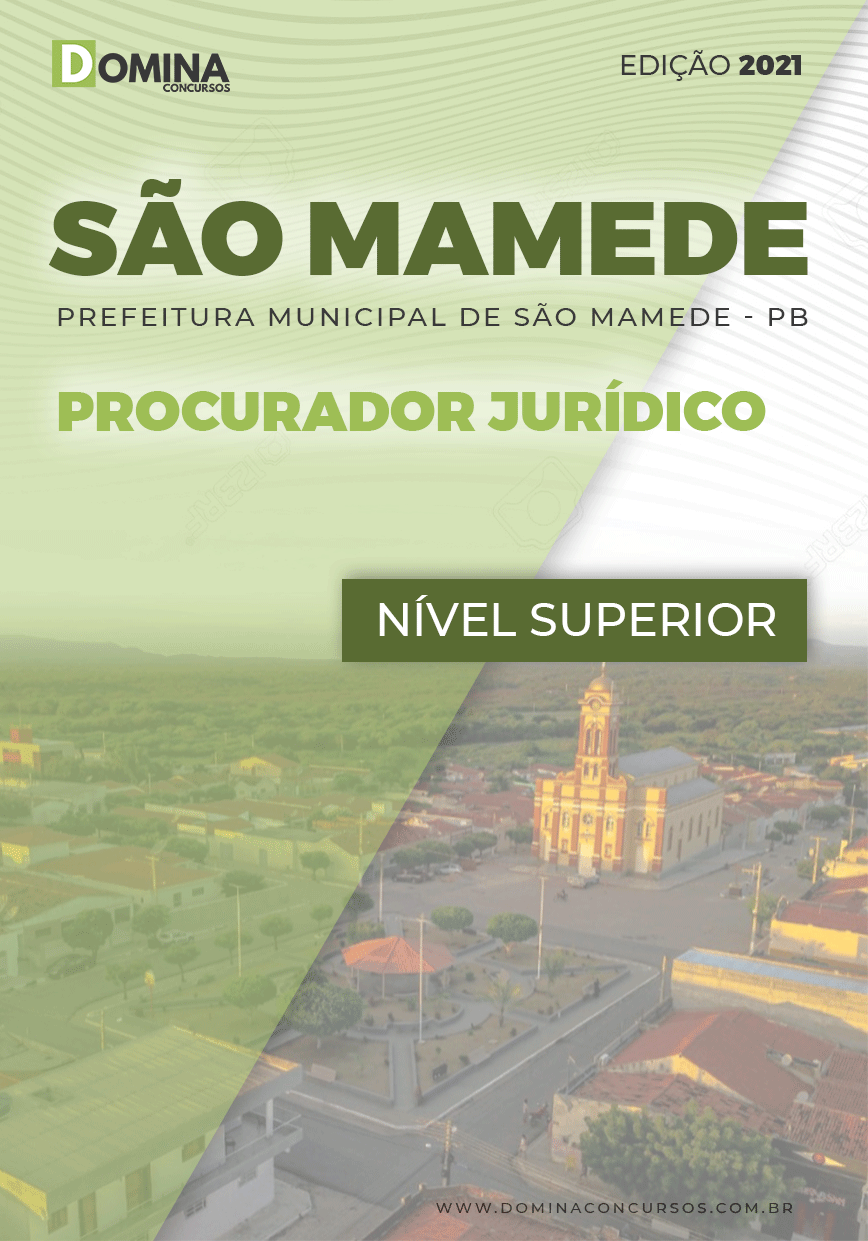 Apostila Pref São Mamede PB 2021 Procurador Jurídico