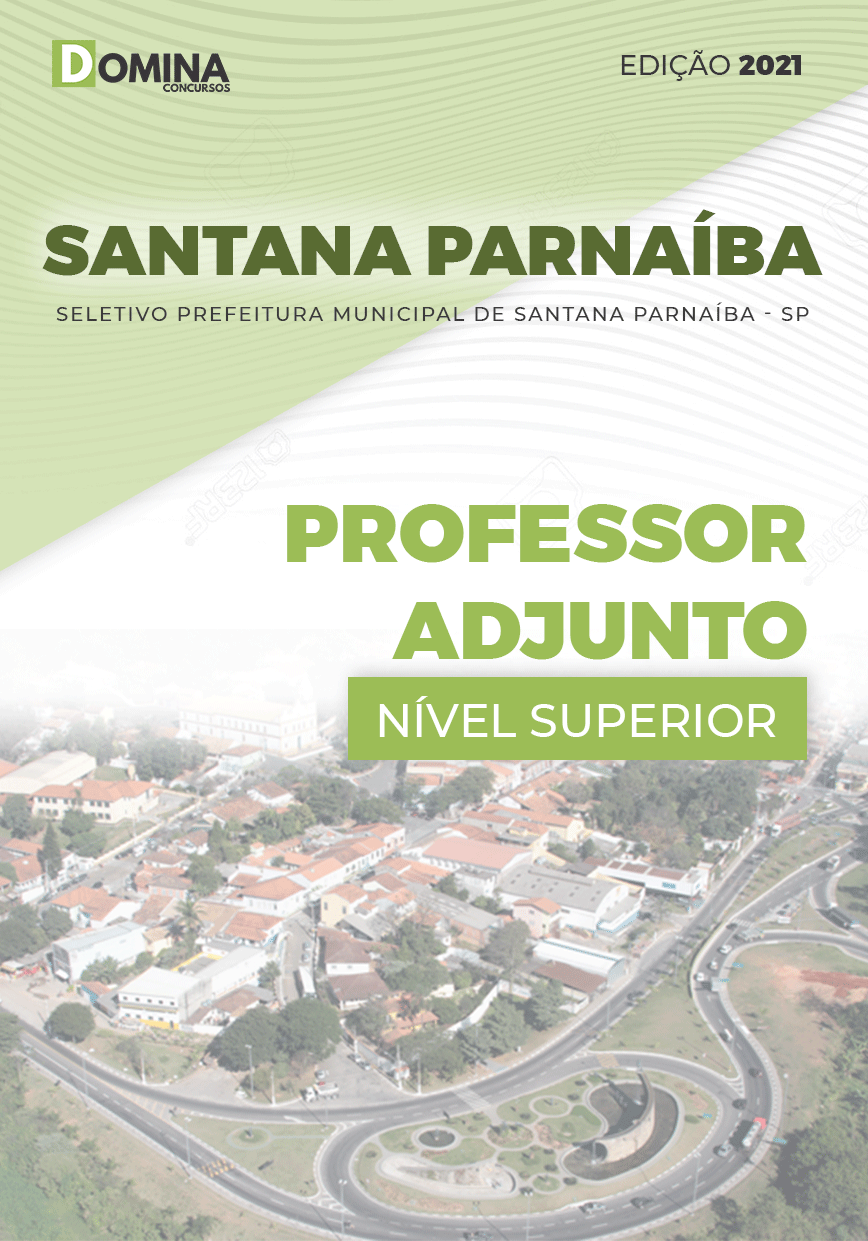 Apostila Pref Santana de Parnaíba SP 2021 Professor Adjunto