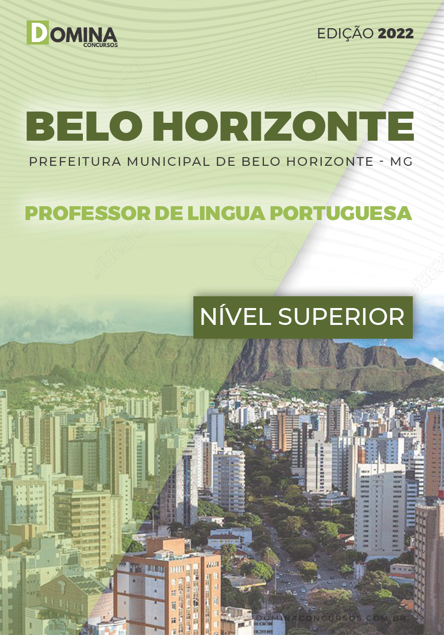 Apostila Concurso Belo Horizonte 2022 Professor de Inglês