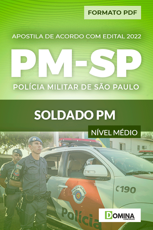 Apostila Digital Concurso PM SP 2022 Soldado PM