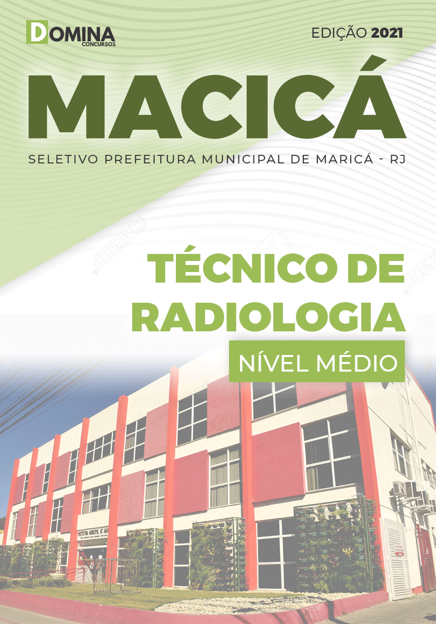 Apostila Seletivo Pref Maricá RJ 2021 Técnico de Radiologia