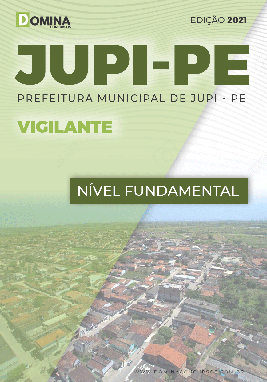 Apostila Concurso Prefeitura Jupi PE 2021 Vigilante