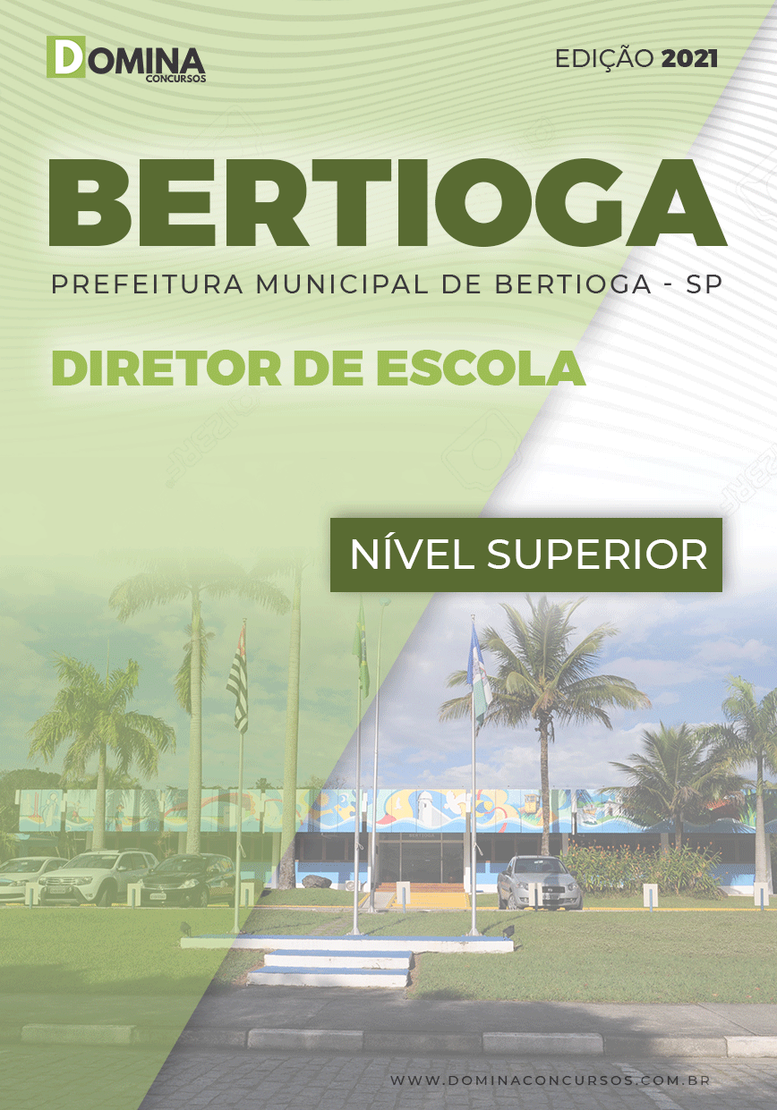Apostila Concurso Pref Bertioga SP 2021 Diretor de Escola