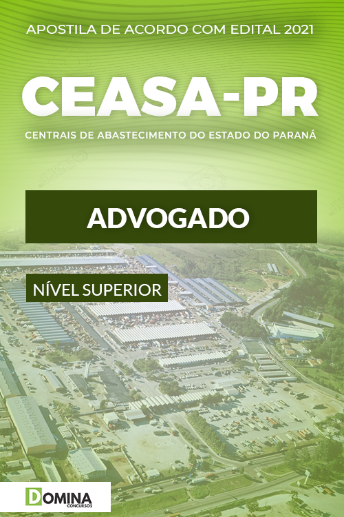 Apostila Concurso Público CEASA PR 2021 Advogado