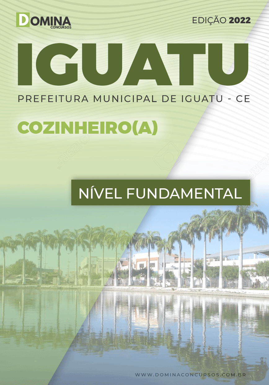 Apostila Digital Concurso Pref Iguatu CE 2022 Cozinheiro