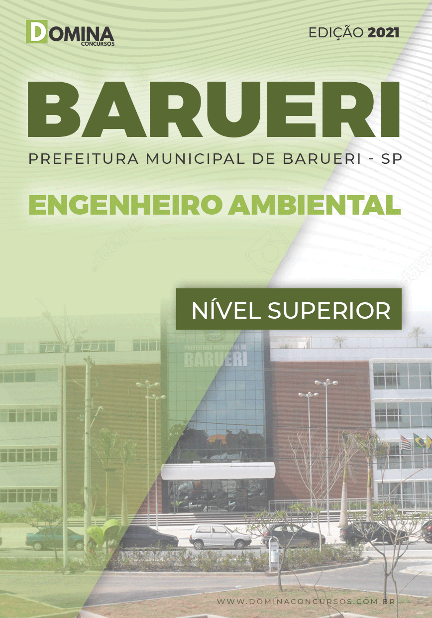 Apostila Pref Barueri SP 2021 Engenheiro Ambiental