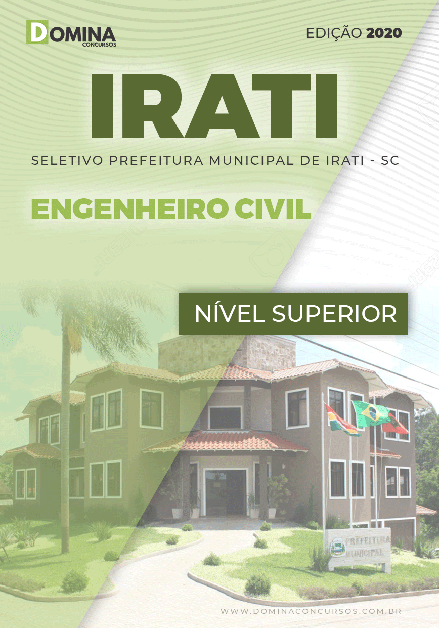 Apostila Concurso Prefeitura Irati SC 2021 Engenheiro Civil