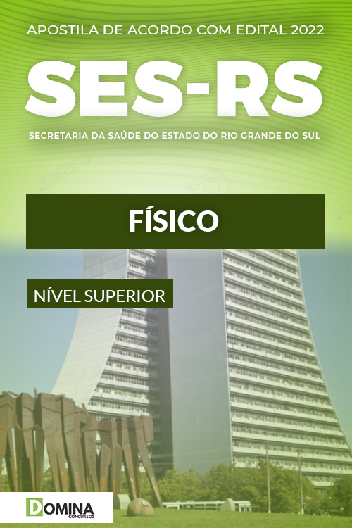 Apostila Digital Concurso Público SES RS 2022 Físico