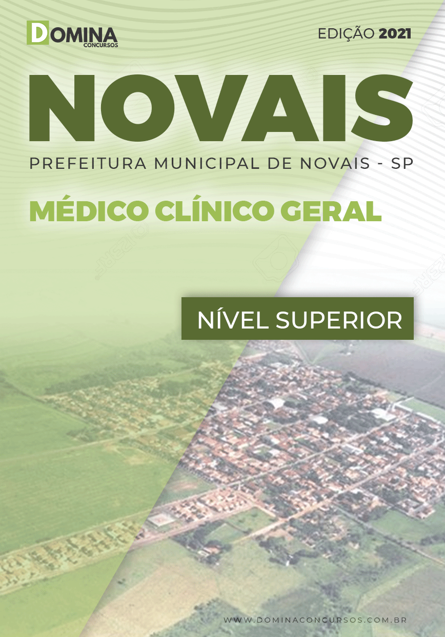 Apostila Concurso Novais SP 2021 Médico Clínico Geral