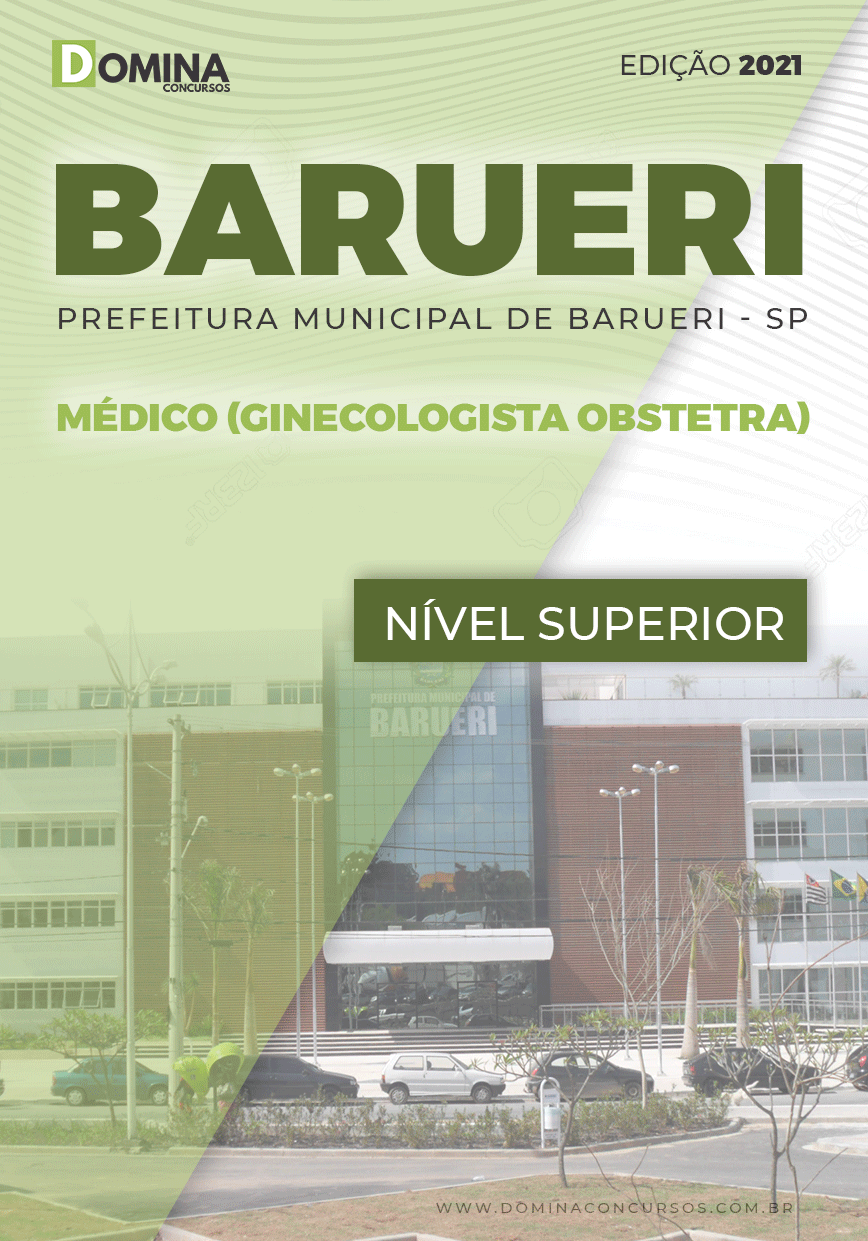 Apostila Pref Barueri SP 2021 Médico Ginecologista Obstetra