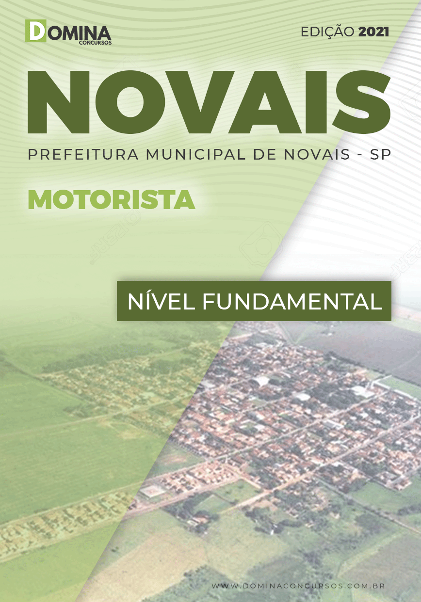 Apostila Concurso Público Novais SP 2021 Motorista