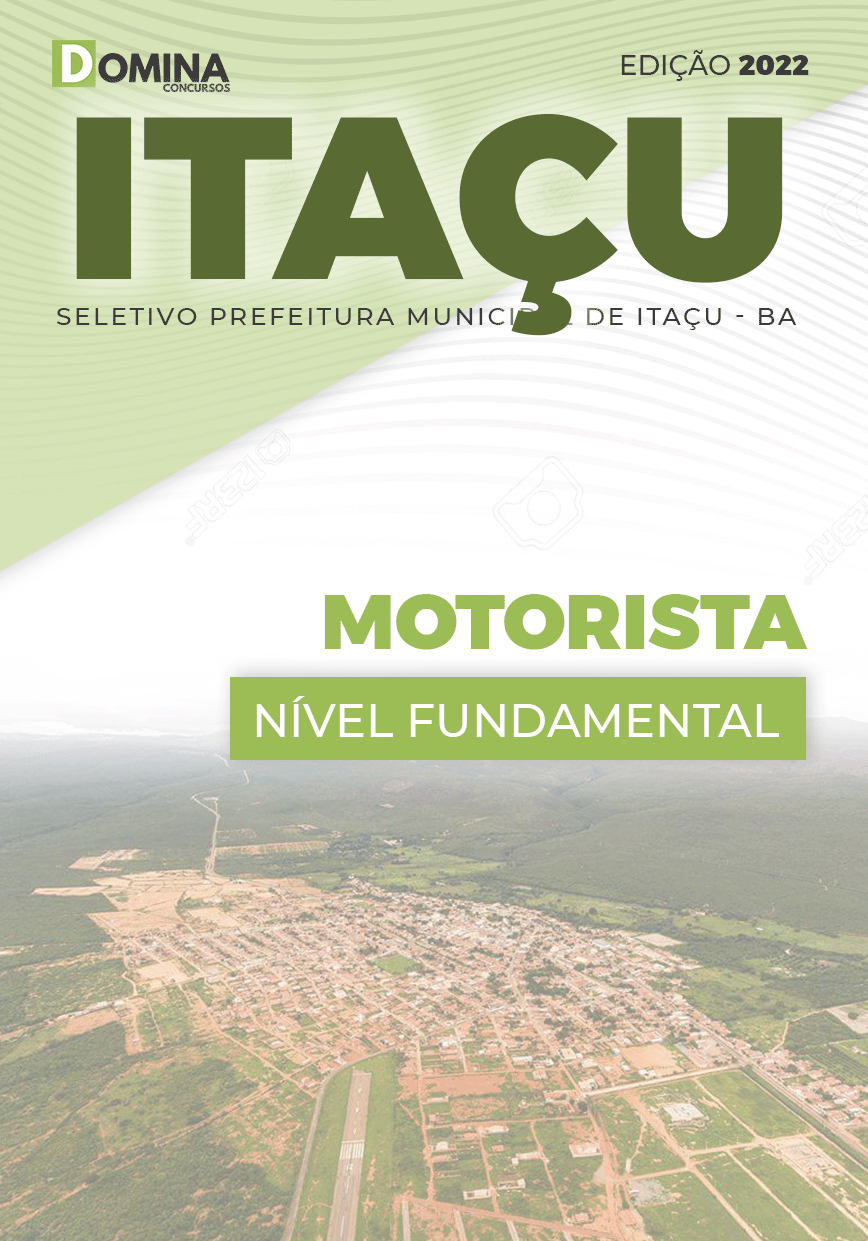 Apostila Processo Seletivo Pref Ituaçu BA 2022 Motorista
