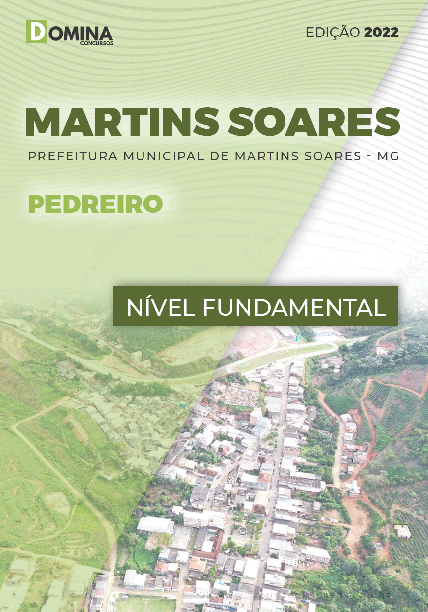 Apostila Concurso Pref Martins Soares MG 2022 Pedreiro