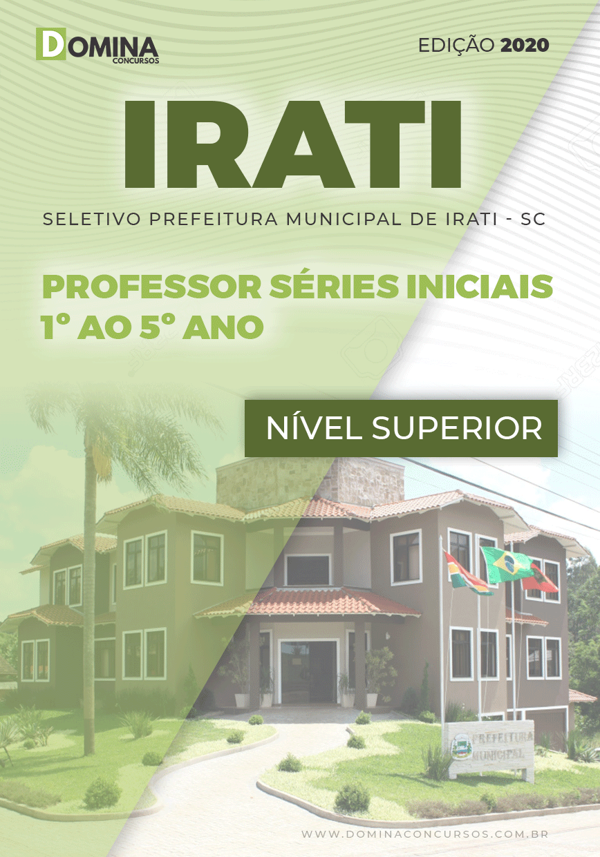 Apostila Irati SC 2021 Professor Séries Iniciais 1º ao 5º ano