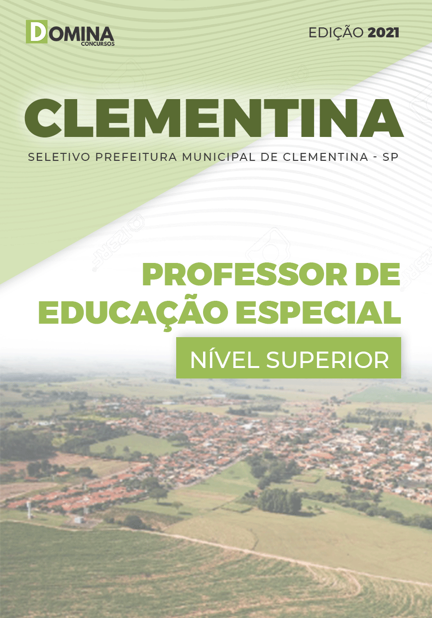 Apostila Seletivo Pref Clementina SP 2021 Professor de Libras