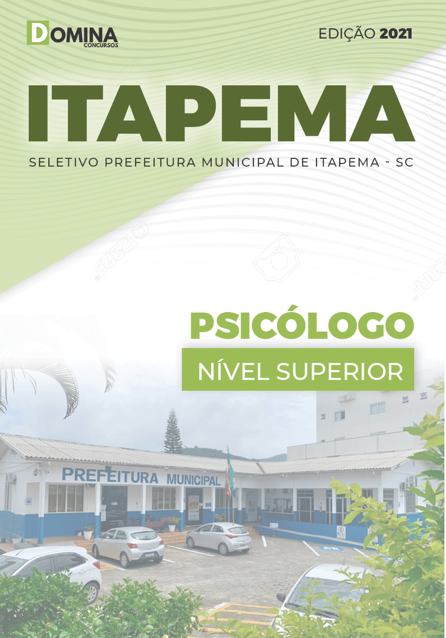 Apostila Processo Seletivo Itapema SC 2021 Psicólogo