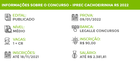 Apostila IPREC Pref Cachoeirinha RS 2022 Agente Previdenciário