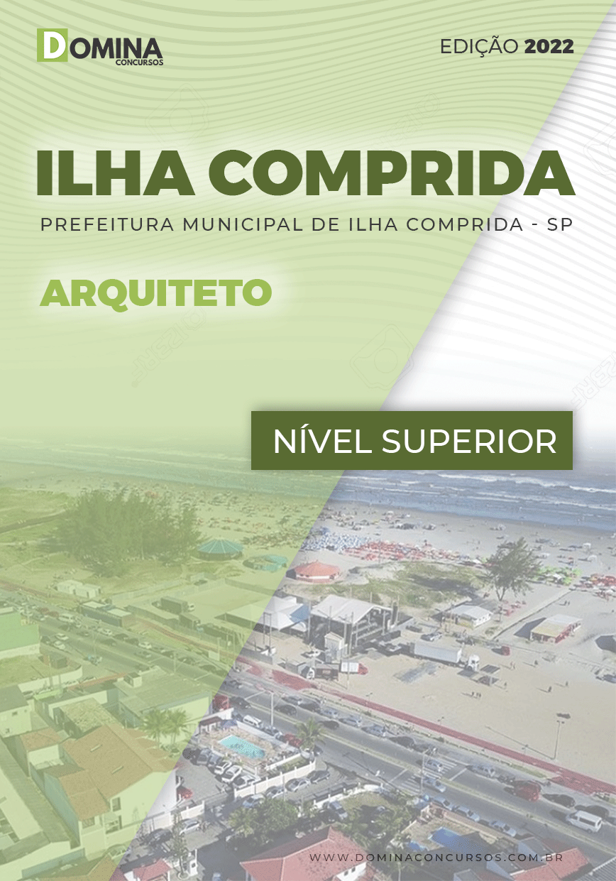 Apostila Concurso Ilha Comprida SP 2022 Arquiteto