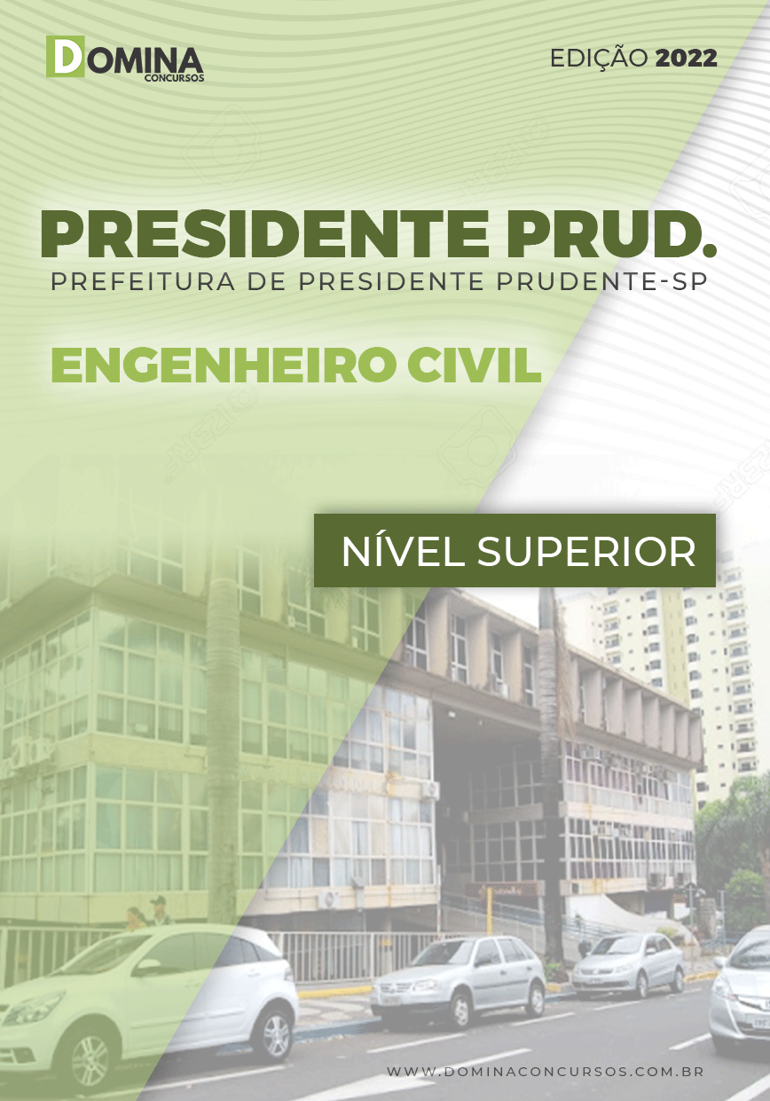 Apostila Presidente Prudente SP 2022 Engenheiro Civil