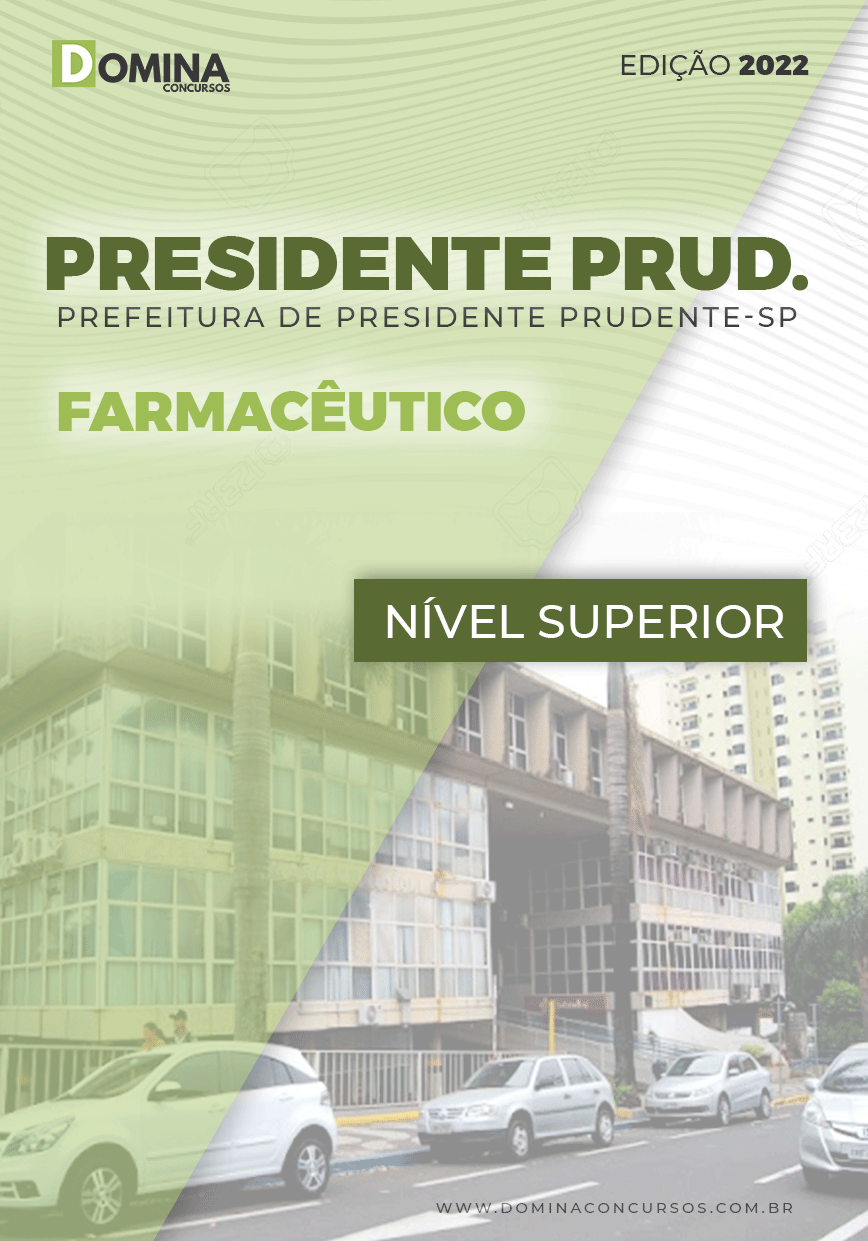 Apostila Concurso Presidente Prudente SP 2022 Farmacêutico