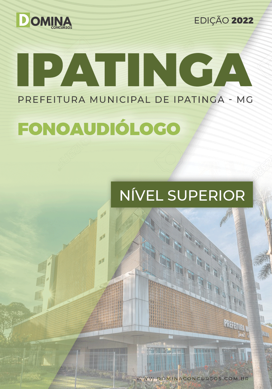 Apostila Concurso Pref Ipatinga MG 2022 Fonoaudiólogo