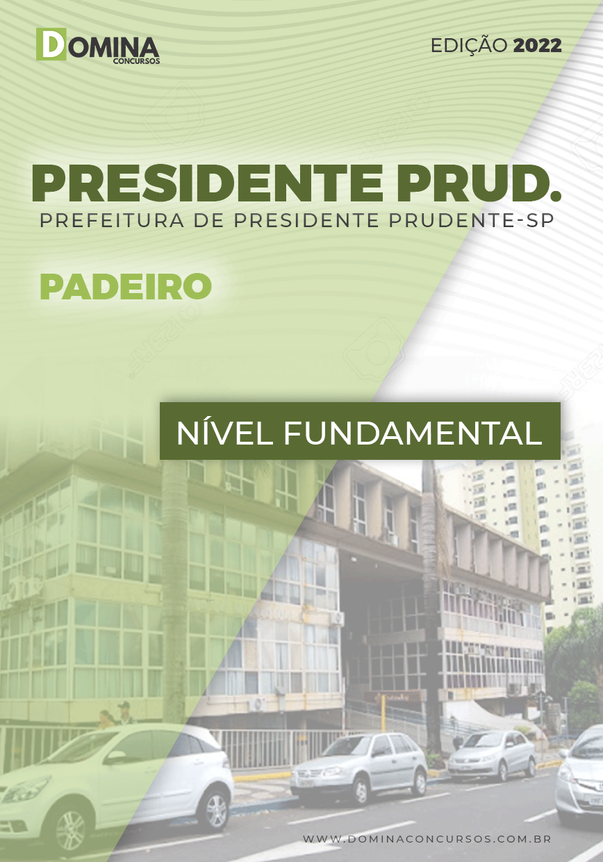 Apostila Concurso Presidente Prudente SP 2022 Padeiro
