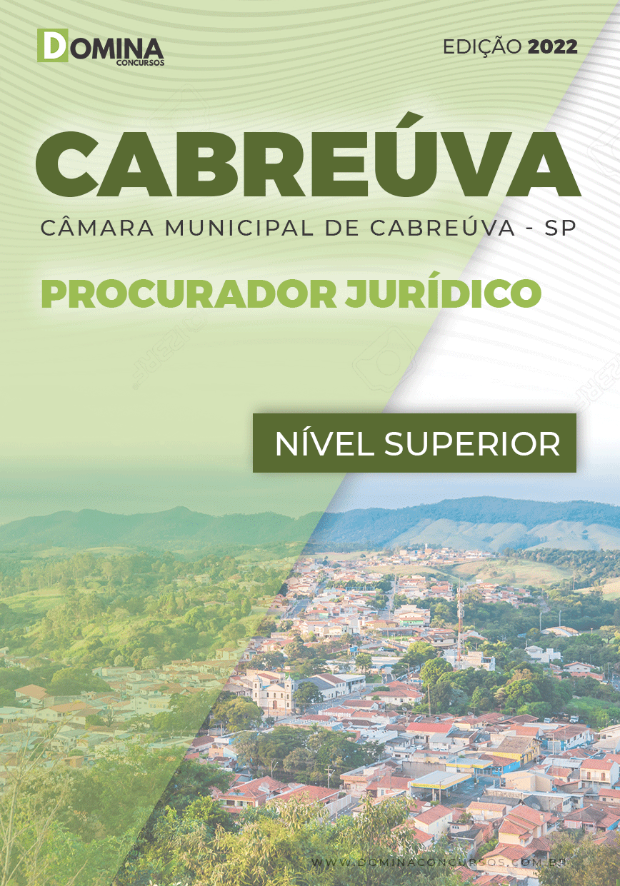 Apostila Concurso Cabreúva SP 2022 Procurador Jurídico