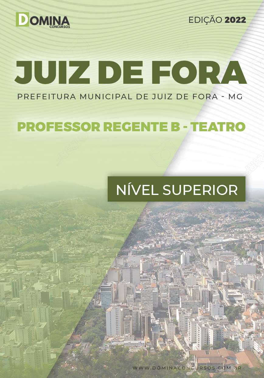 Apostila Pref Juiz de Fora MG 2022 Professor Regente B Teatro