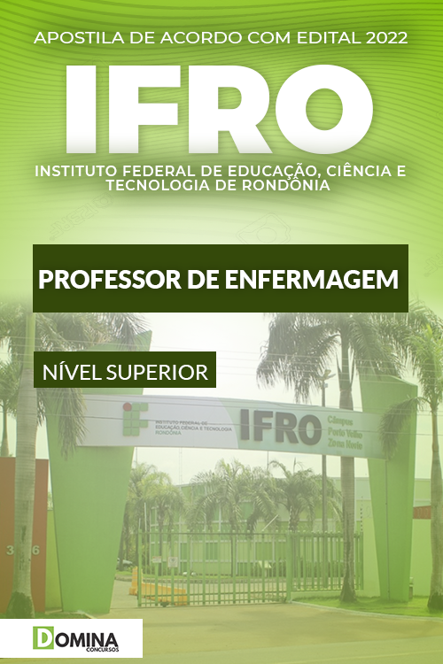 Apostila Concurso IFRO 2022 Professor Enfermagem