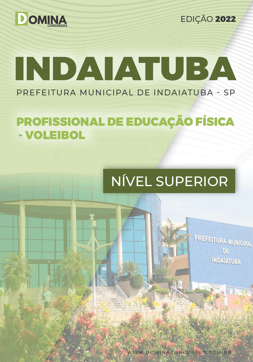Apostila Pref Indaiatuba SP 2022 Profissional Ed Voleibol