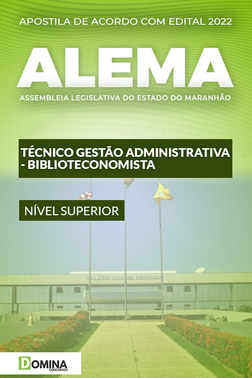 Apostila Digital Concurso ALEMA 2022 Bibliotecário