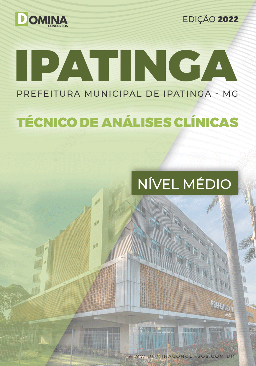 Apostila Pref Ipatinga MG 2022 Técnico de Análises Clínicas