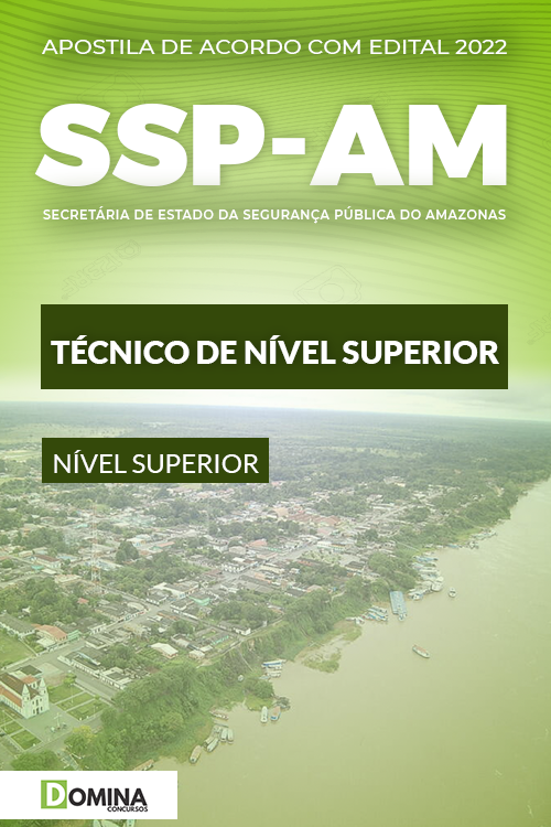 Apostila Concurso SSP AM 2022 Técnico Nível Superior FGV