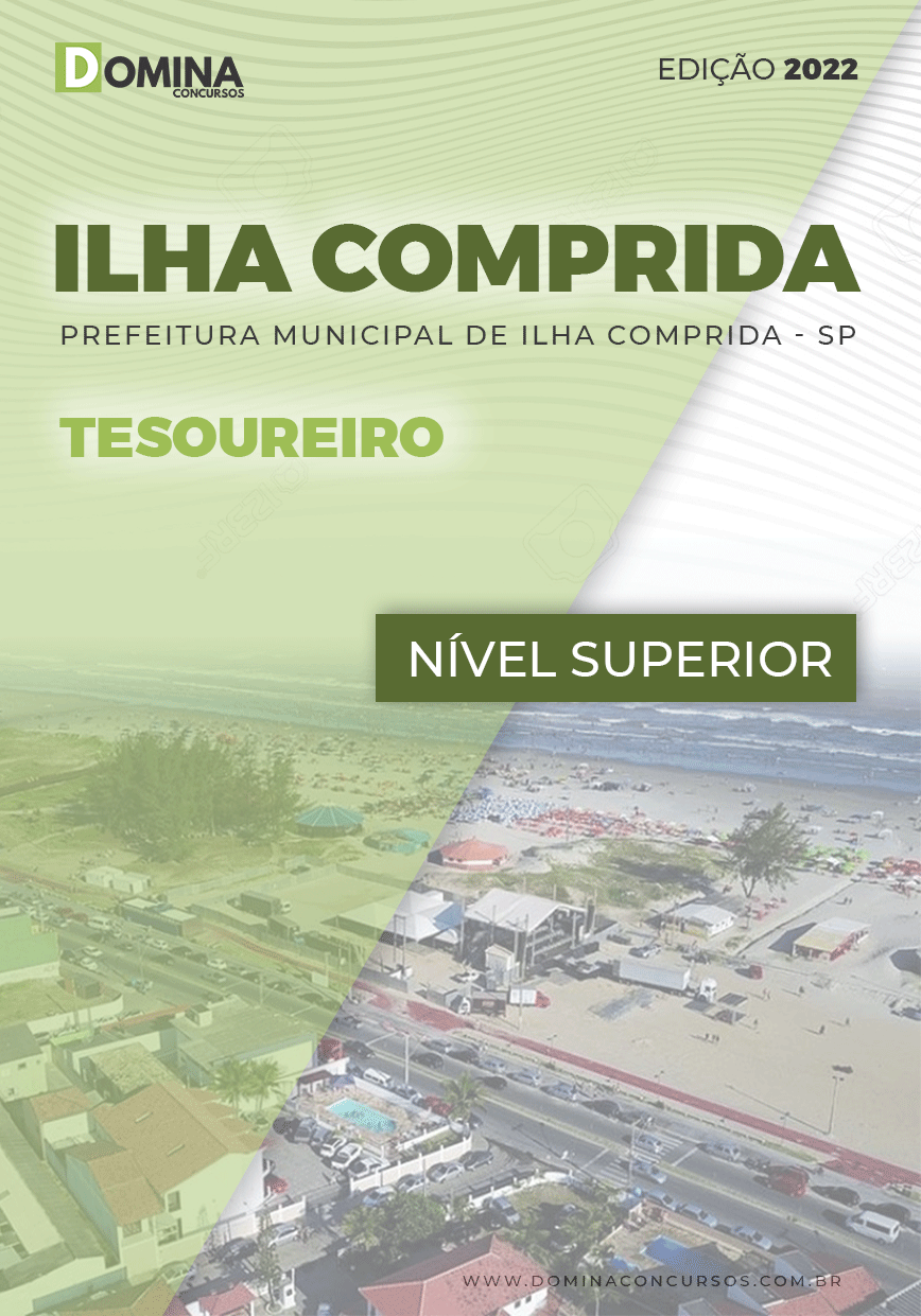 Apostila Concurso Ilha Comprida SP 2022 Tesoureiro