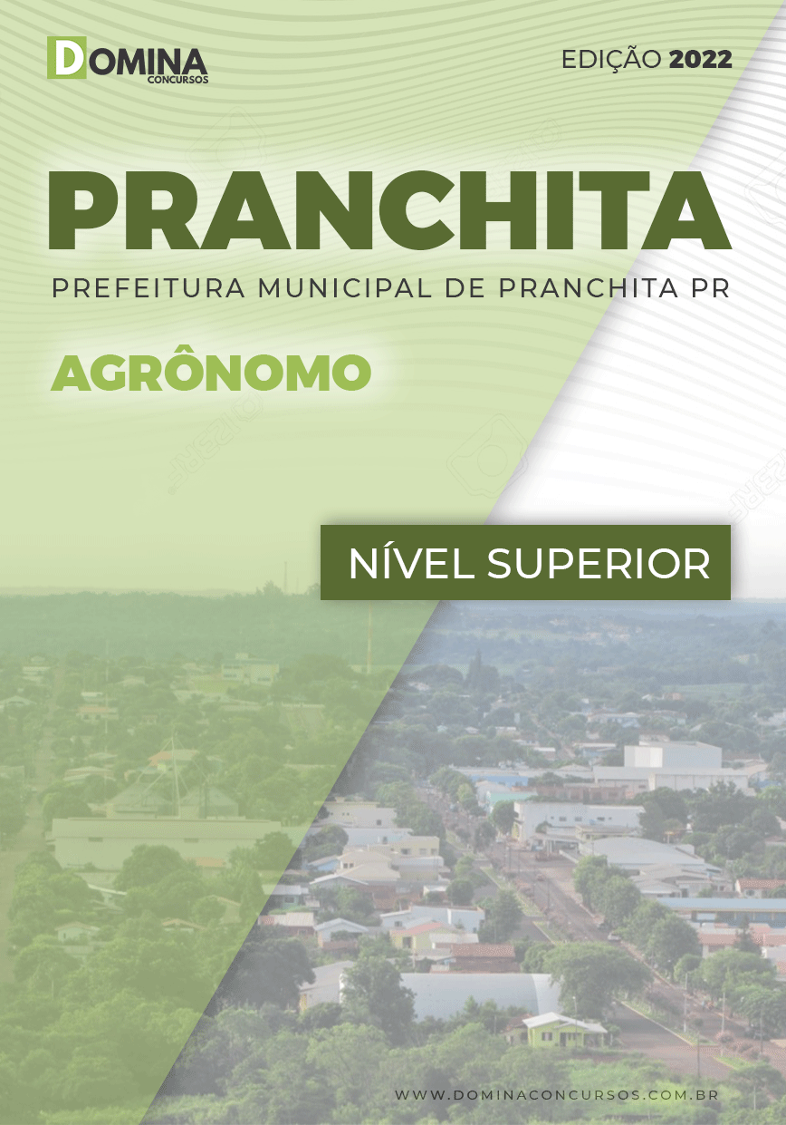 Apostila Concurso Pref Pranchita PR 2022 Agrônomo