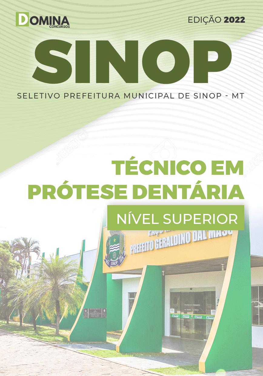 Apostila Seletivo Sinop MT 2022 Cirurgião Dentista