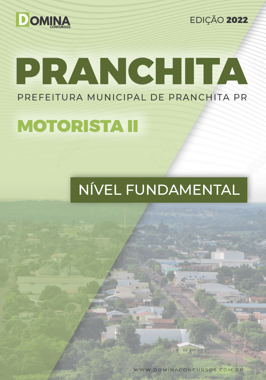 Apostila Concurso Pref Pranchita PR 2022 Motorista II