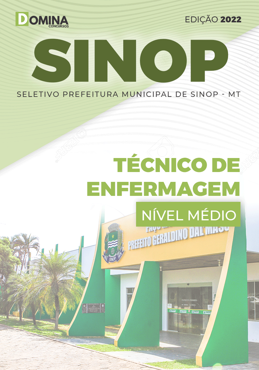 Apostila Seletivo Sinop MT 2022 Técnico em Enfermagem